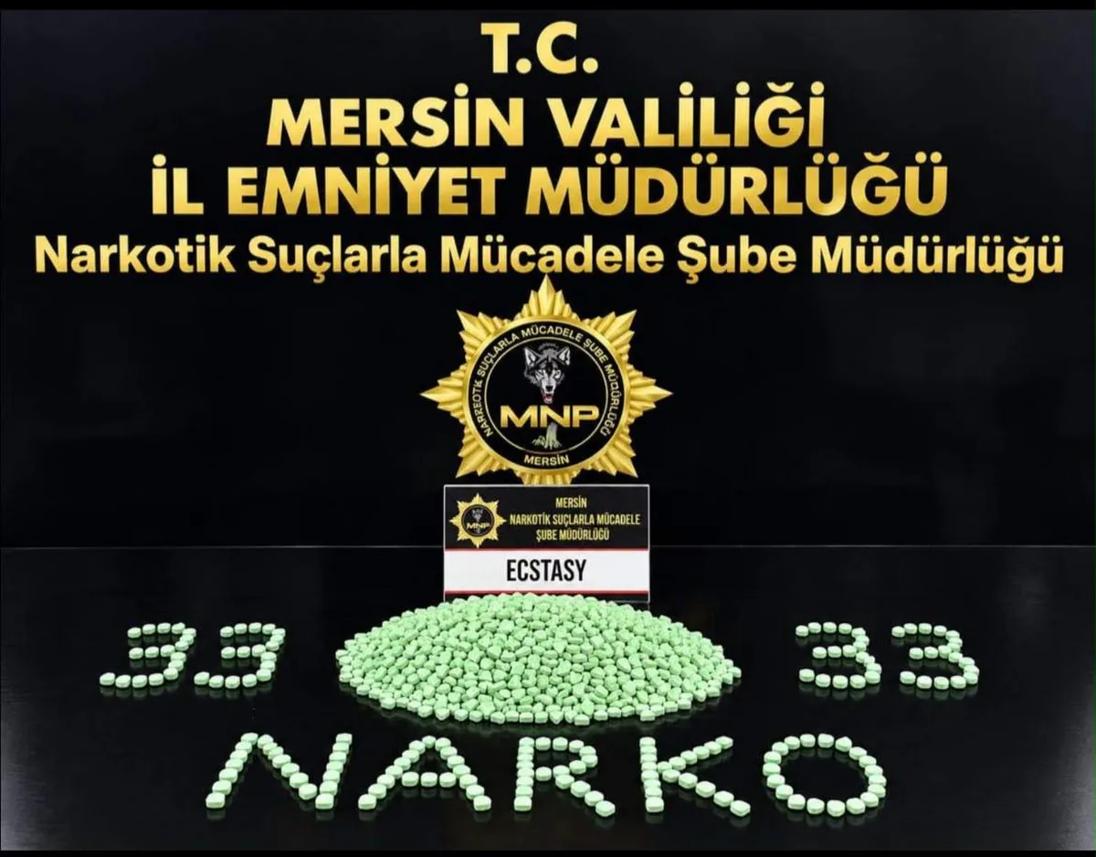 Mersin'de uyuşturucu satıcılarına yönelik düzenlenen operasyonda 7 kişi tutuklandı