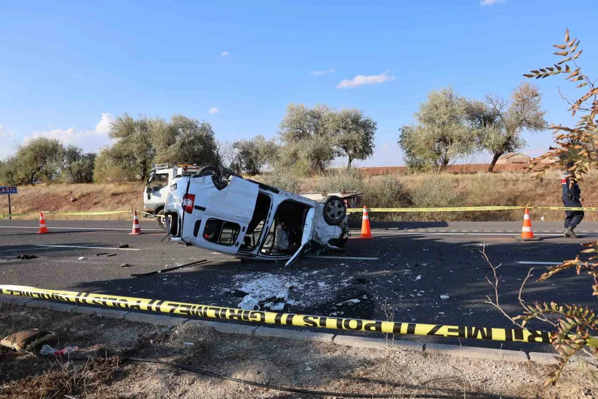 Nevşehir Hacıbektaş'ta meydana gelen trafik kazasında bir kişi hayatını kaybetti