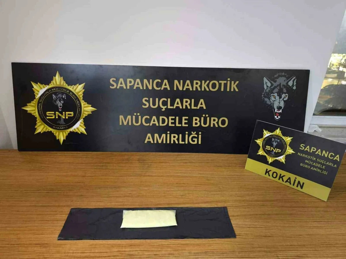 Sakarya Sapanca'daki uyuşturucu operasyonunda 3 şüpheli yakalandı