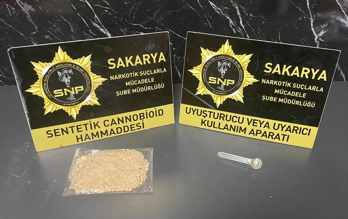 Sakarya'da düzenlenen operasyonda uyuşturucu ham maddesi ele geçirildi