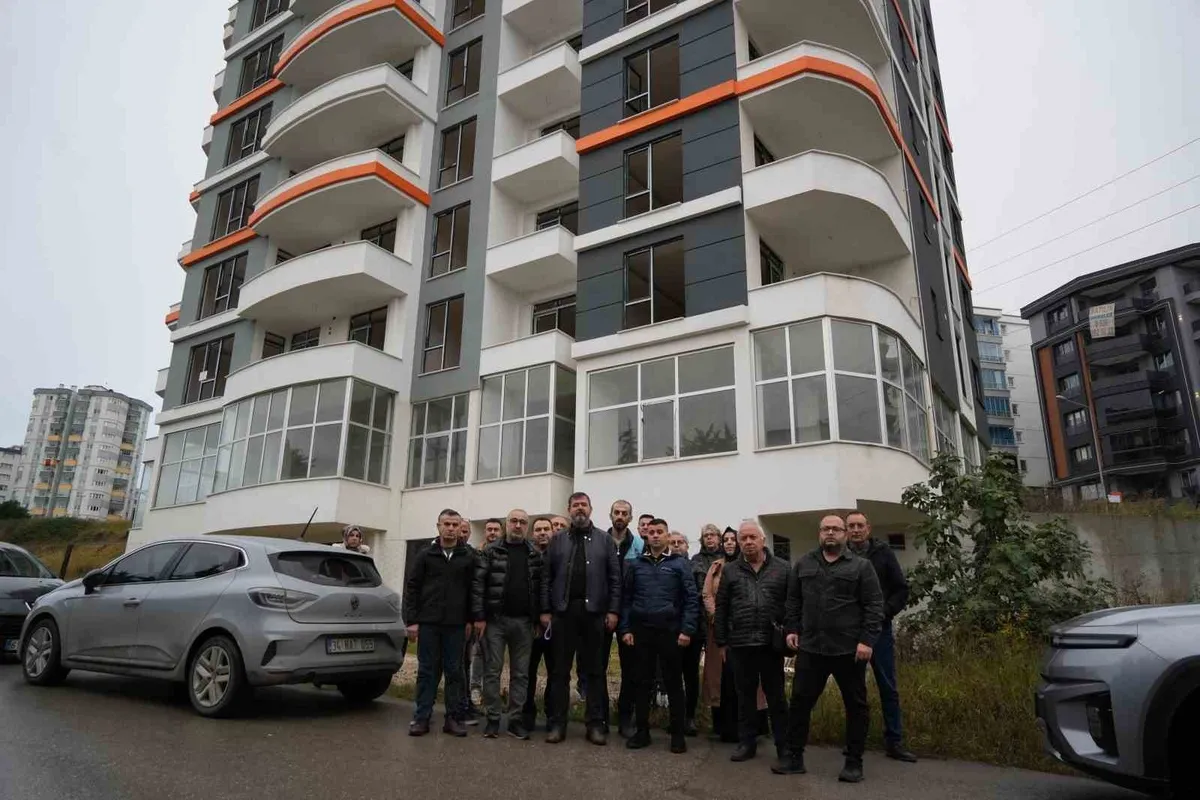 Samsun'da 80 aile konut projesindeki anlaşmazlık nedeniyle evsiz kaldı