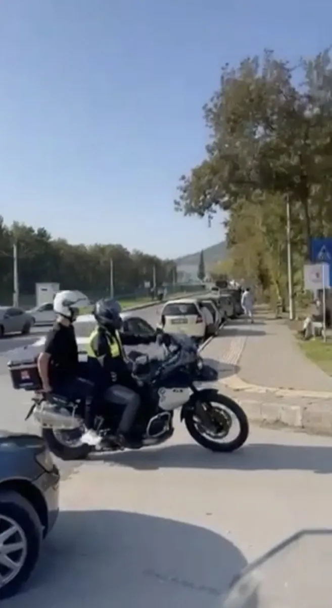 Samsun'da KPSS adaylarının yardımına polis ekipleri yetişti