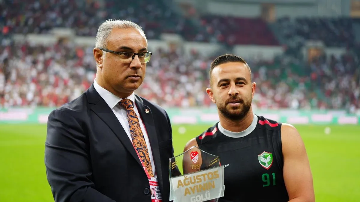 Samsunspor-Amedspor maçında kazanan Dia Saba'nın golüyle Amedspor oldu