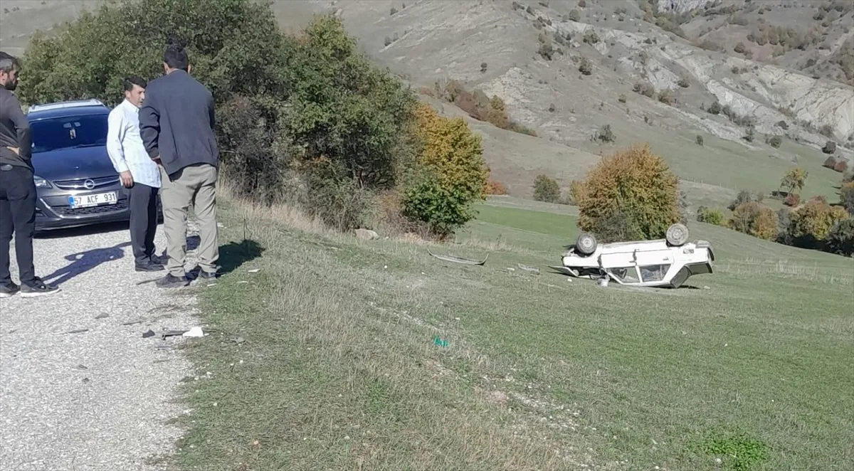 Sinop'un Boyabat ilçesinde meydana gelen trafik kazasında bir kişi yaralandı