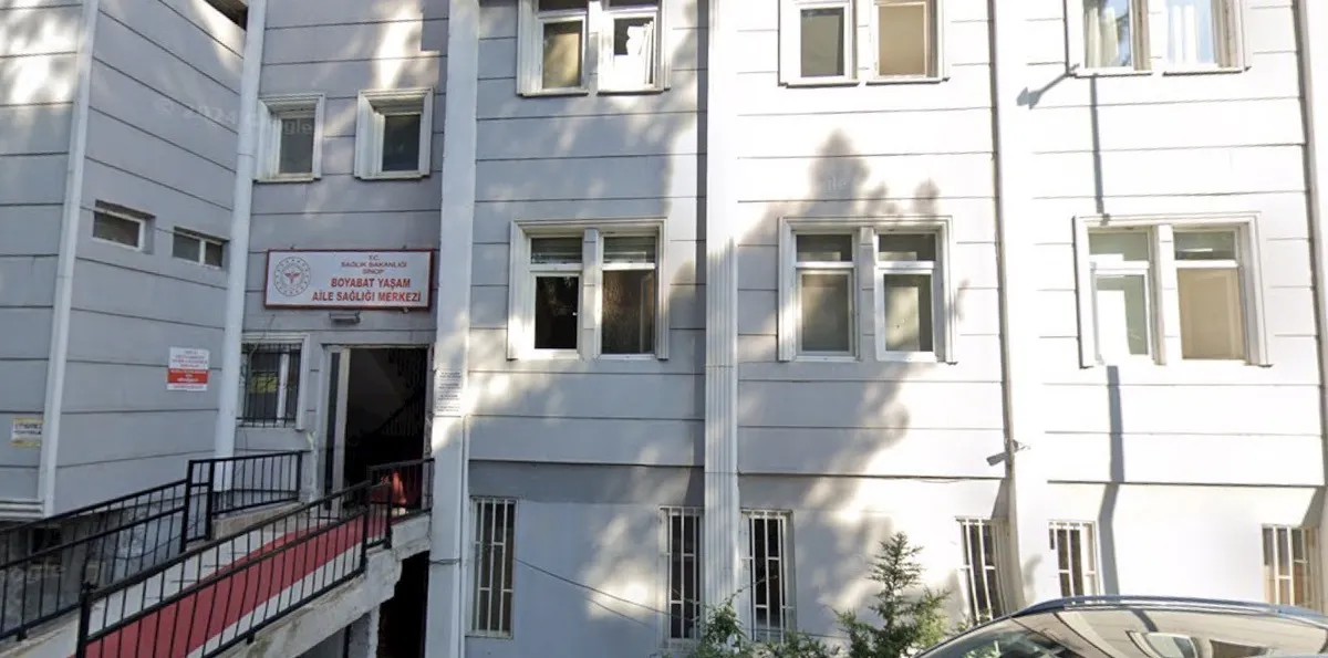 Sinop'un Boyabat ilçesindeki aile sağlığı merkezinde silahlı kaza