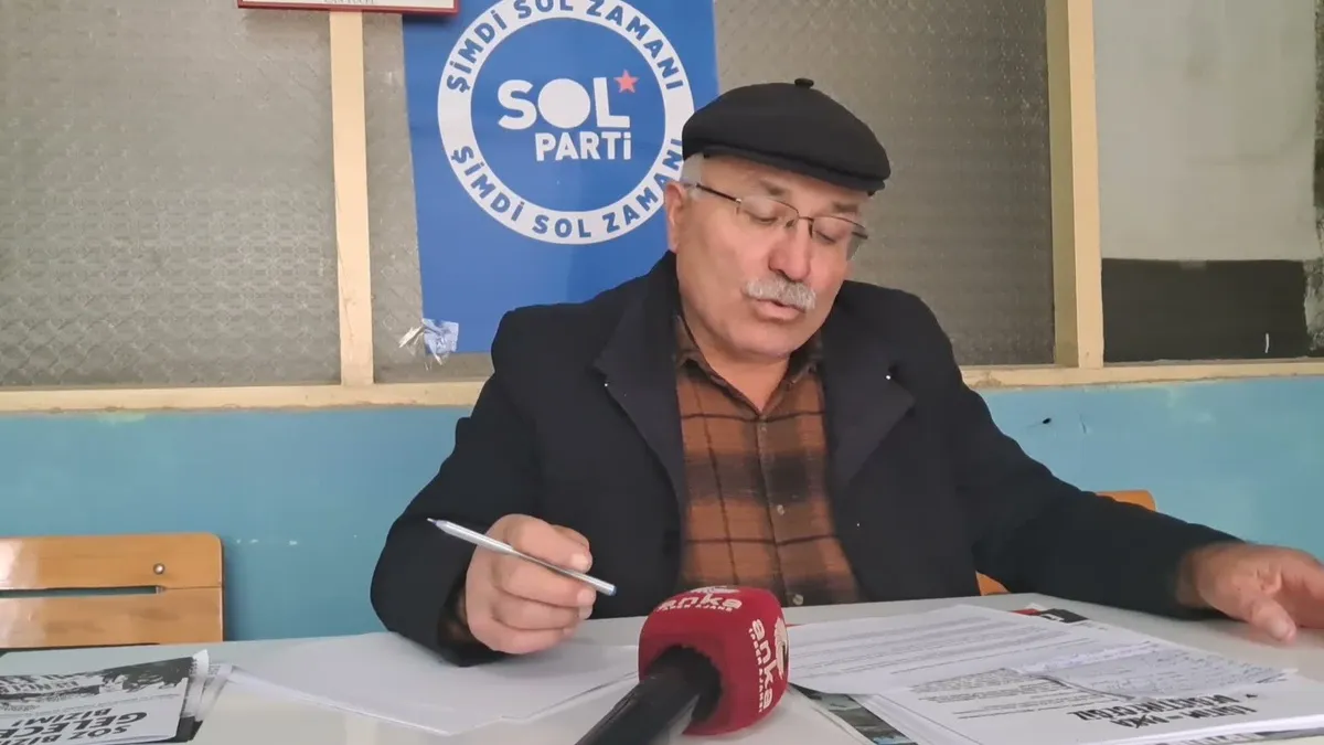 SOL Parti Artvin İl Yöneticisi Uygun'dan emekli maaşı açıklaması