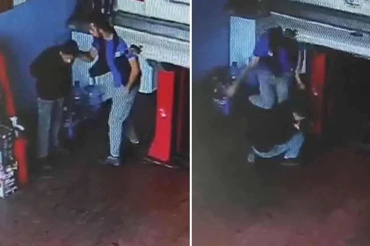 Tekirdağ'da oto tamirhanesinde stajyer öğrenciye şiddet kamerada