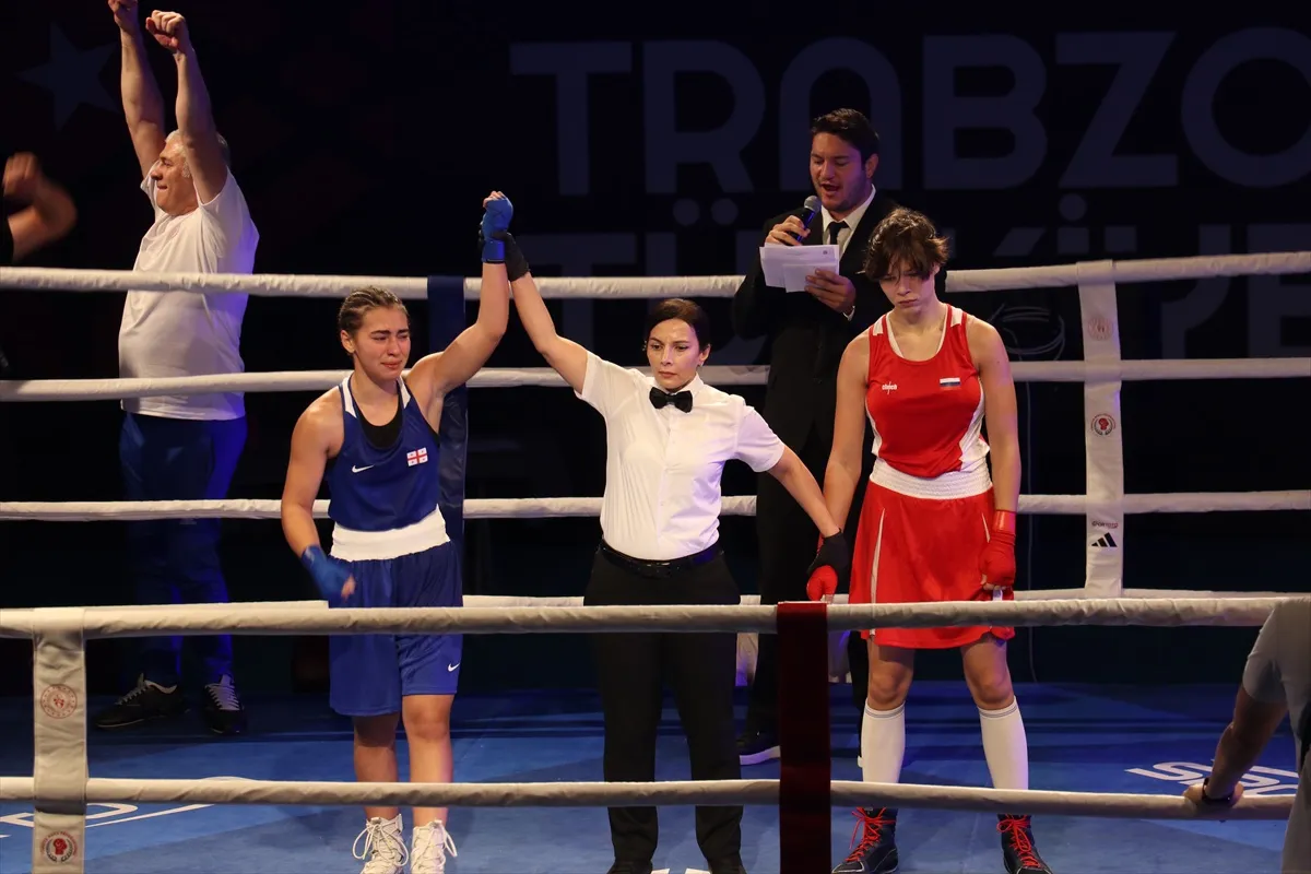 Trabzon'da düzenlenen 15 Yaş Altı Avrupa Boks Şampiyonası tamamlandı