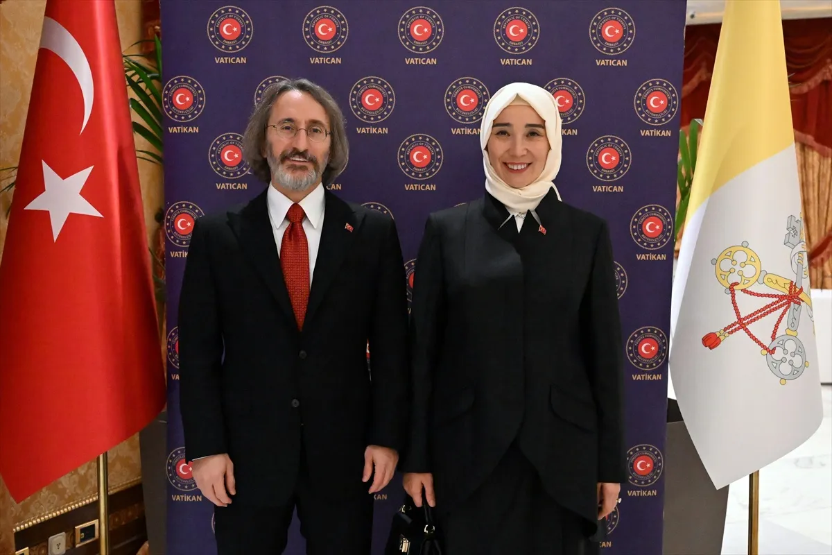 Türkiye'nin Vatikan Büyükelçiliği'nde 29 Ekim Cumhuriyet Bayramı resepsiyonu