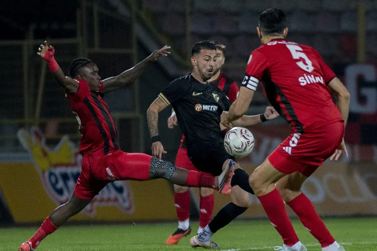 Van Spor FK deplasmanda Boluspor'u üç golle mağlup etti