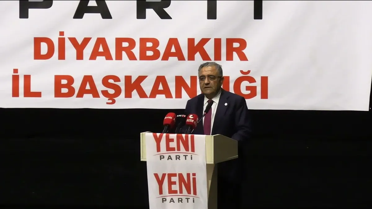 YENİ Parti Milletvekili Tanrıkulu'ndan Diyarbakır'da dokunulmazlık eleştirisi