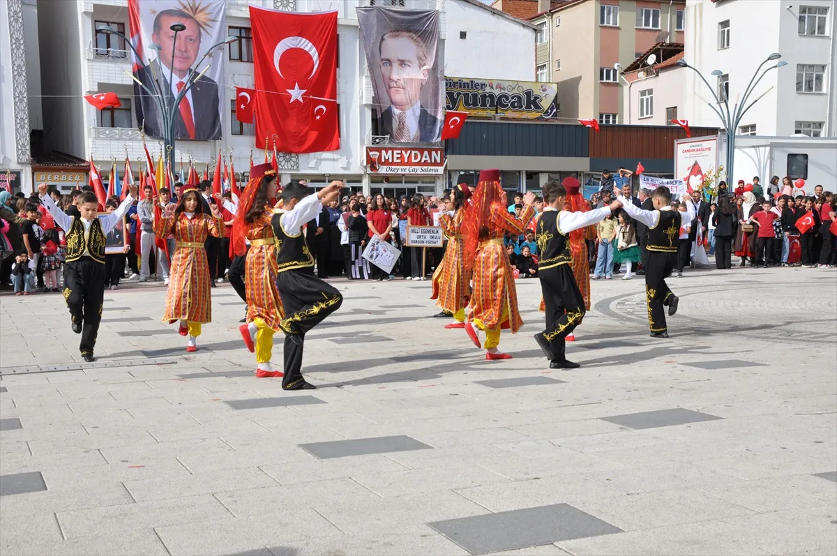 Yozgat Sorgun'da 29 Ekim Cumhuriyet Bayramı coşkuyla kutlandı